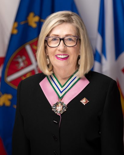 Her Honour The Honourable Joan Aylward, P.C., O.N.L., Lieutenant Governor of Newfoundland and Labrador